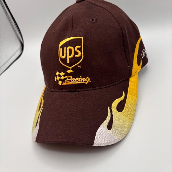 Vintage UPS Racing Flame Logo Dale Jarrett #88 Chase Authentics Hat with Tags - Picture 2 of 12